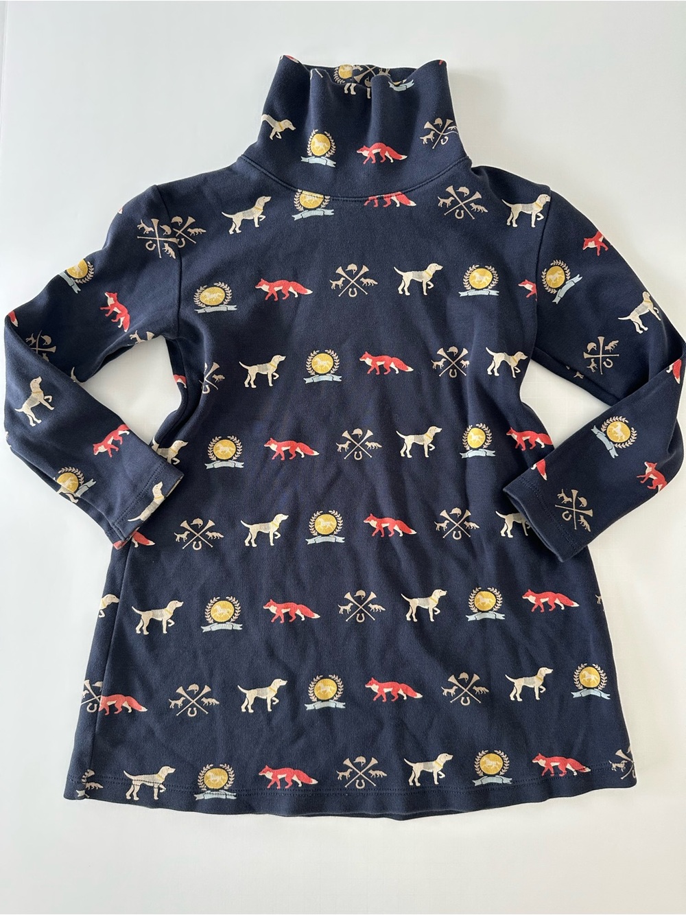 The Beaufort Bonnet Company Tatum's Turtleneck Dress Hyde Park Hunt Club Size 6